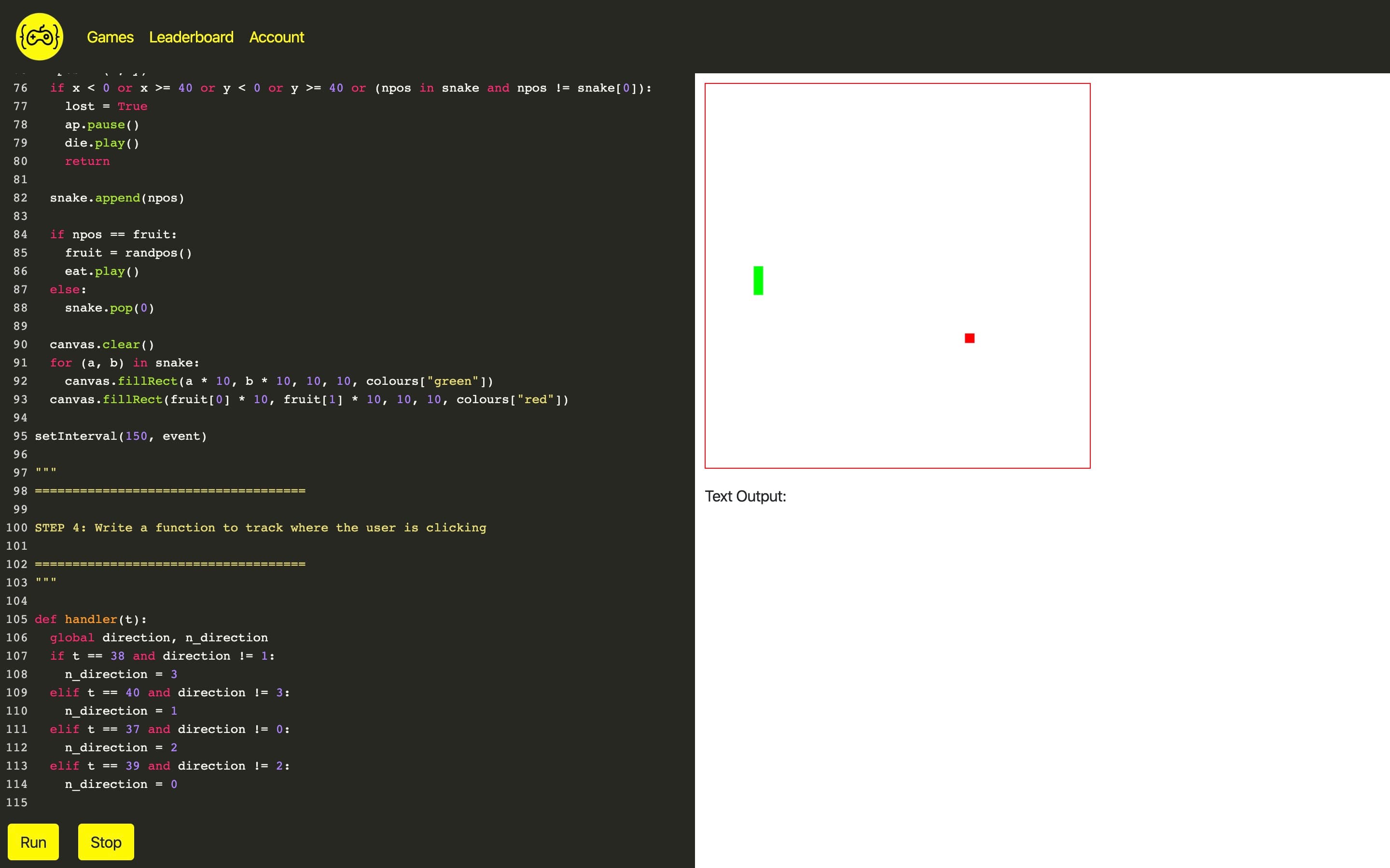 PyPlay Interface